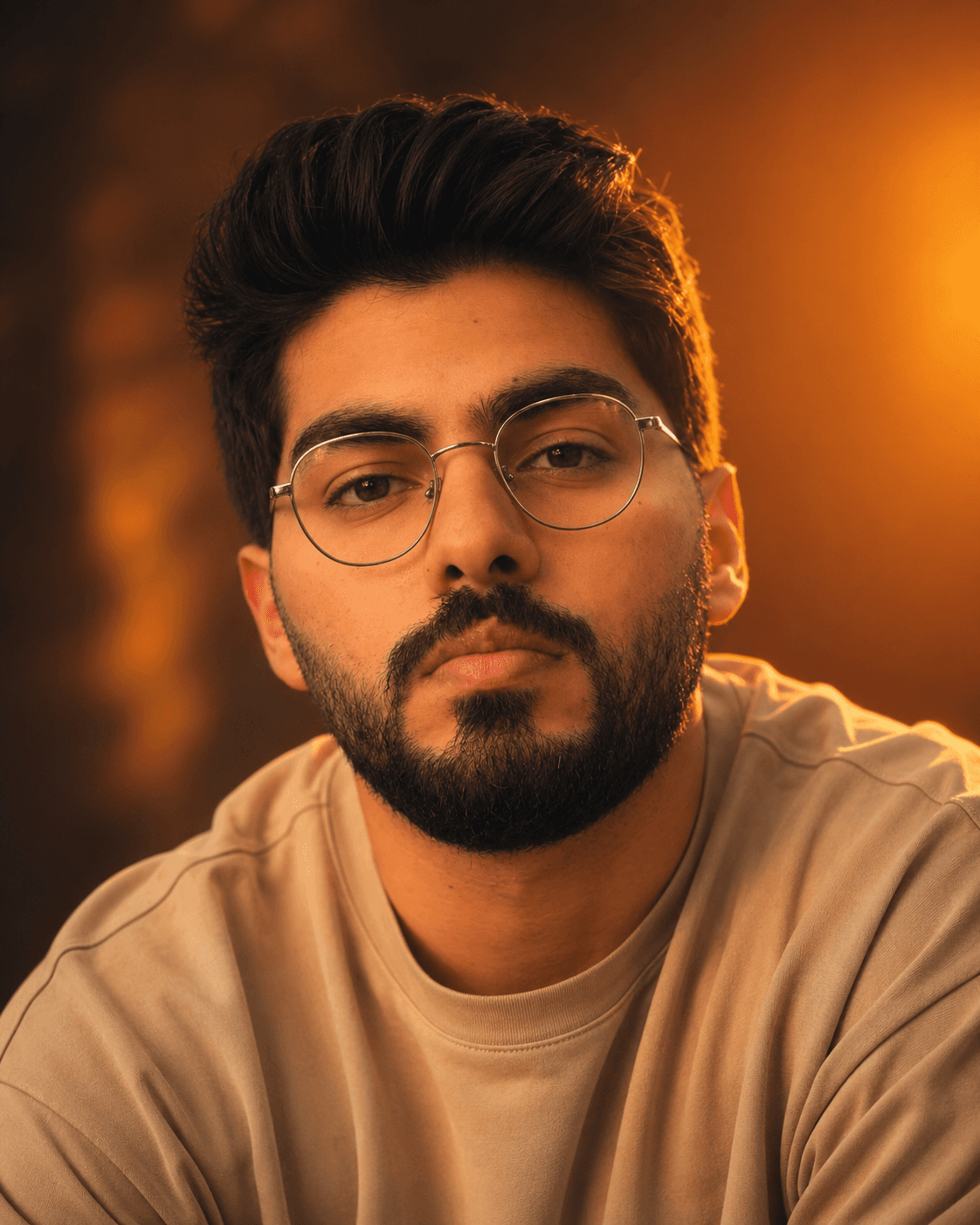 Example output from Cinematic Luxury Portrait